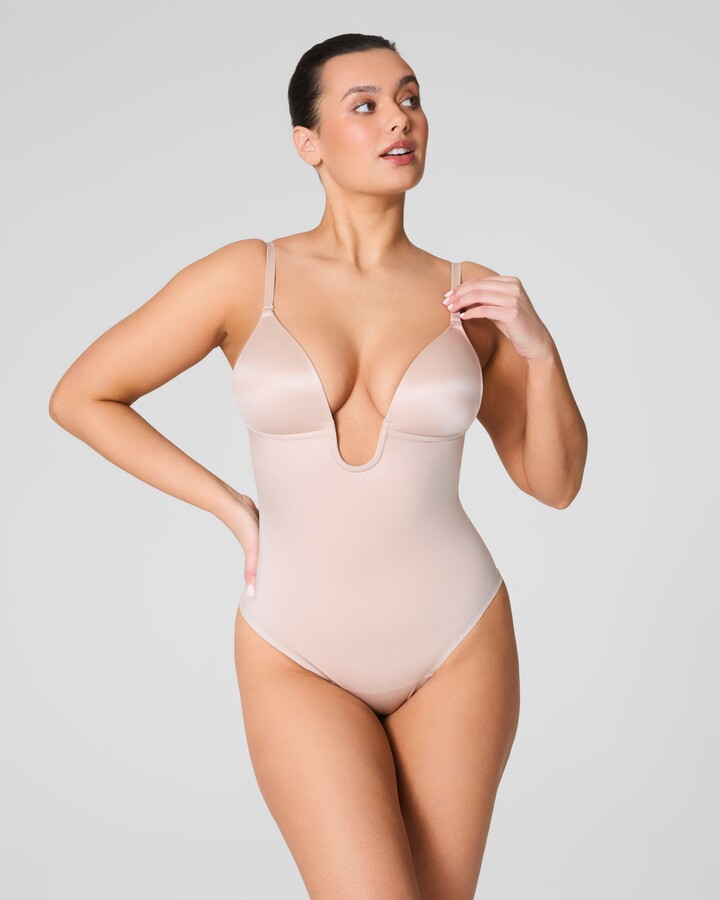 Spanx SPANXshape Suit Your Fancy Plunge Low-Back Thong Bodysuit