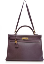 Thumbnail for your product : Hermes Heritage Auctions Special Collection 40Cm Raisin Togo Retourne Kelly