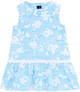 Thumbnail for your product : Oscar de la Renta Printed cotton percale dress
