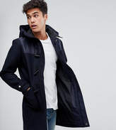 Thumbnail for your product : Jack and Jones Originals Wool Duffle Coat With Shoulder And Hood Detail