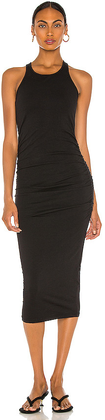 michael stars flame wash midi dress