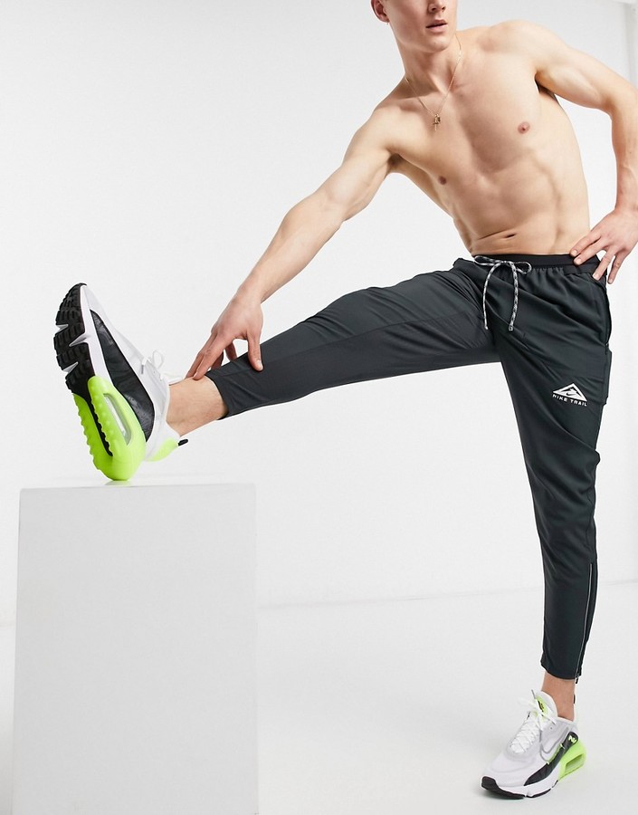 Nike Running Trail Phenom Elite woven joggers in black ShopStyle