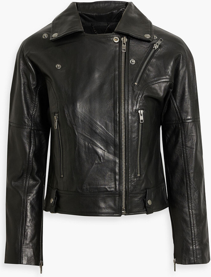 Muu Baa Charlie leather biker jacket - ShopStyle