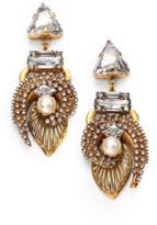 Thumbnail for your product : Erickson Beamon Dovima Swarovski Crystal Drop Earrings