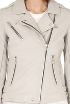 Thumbnail for your product : IRO Tara Leather Jacket Stone