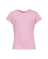 Thumbnail for your product : Juicy Couture Childrenswear Gothic Diamante Logo T-shirt Colour: PINK,