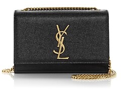 gold ysl bag