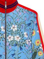 Thumbnail for your product : Gucci New Flora technical jersey jacket