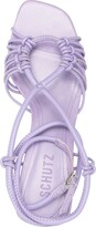 Thumbnail for your product : Schutz Strappy 65mm Leather Sandals