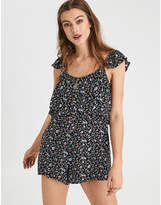 Thumbnail for your product : American Eagle AE Ruffle Overlay Romper