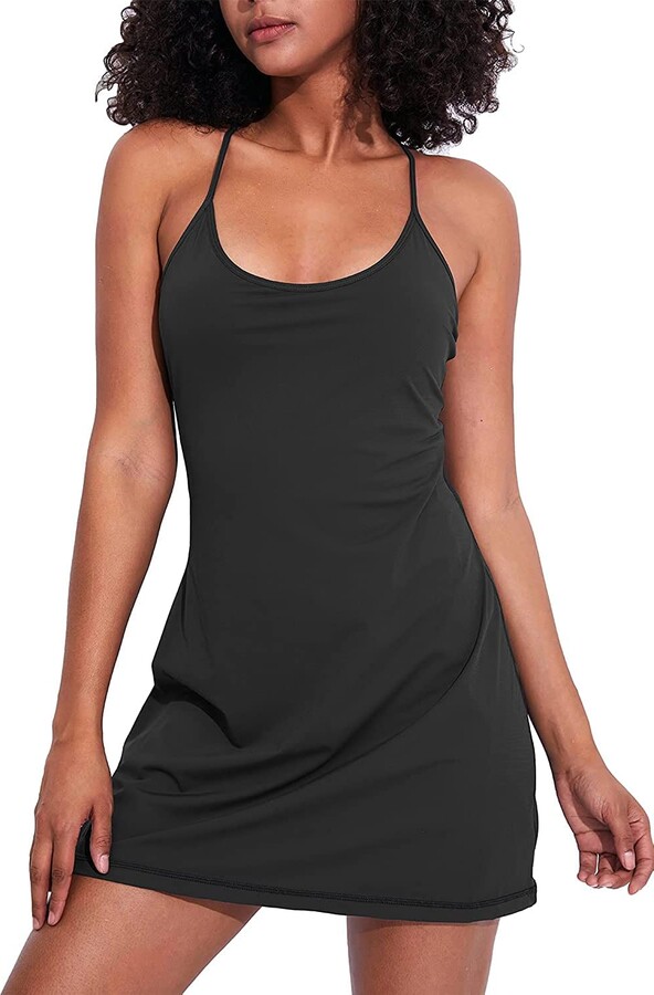 URBEST Women's Tennis Dress with Built-in Bra and Shorts - ShopStyle