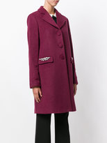 Thumbnail for your product : Blugirl embellished pockets coat