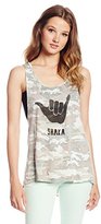 Thumbnail for your product : Roxy Juniors Shaka High Low Hem Muscle Tank