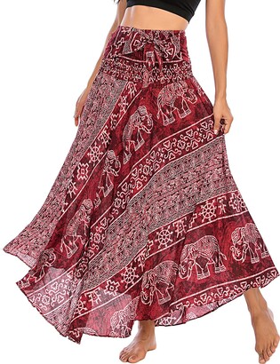 Red Maxi Skirt | Shop the world's largest collection of fashion | ShopStyle  UK