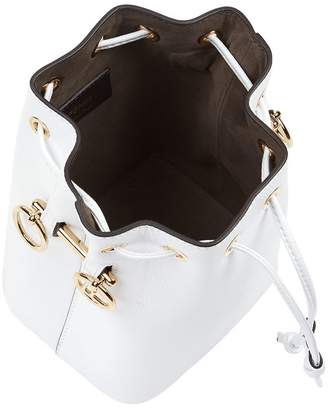 Fendi Mini Leather Mon Tresor Bucket Bag