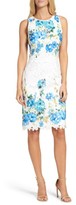 Thumbnail for your product : Maggy London Women's Print Lace Sheath Dress