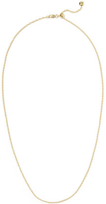 Monica Vinader Rolo 24 Gold Vermeil Chain - one size
