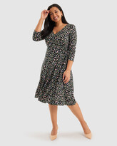 Thumbnail for your product : Review Women's Midi Dresses - Flower Patch Ponte Dress