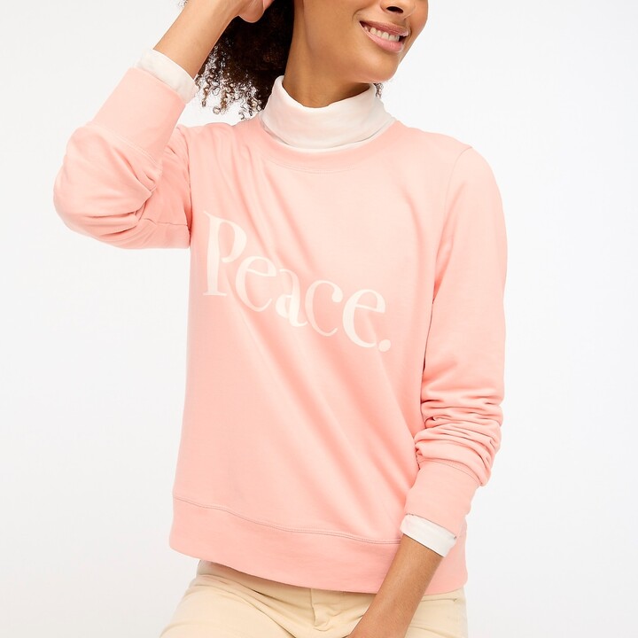j crew power woman sweatshirt