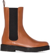Thumbnail for your product : STAUD Palamino leather Chelsea boots