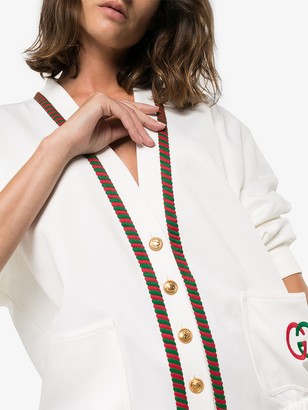 Gucci GG embroidered cardigan