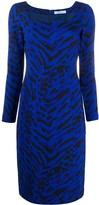 Thumbnail for your product : Blumarine Zebra Print Dress