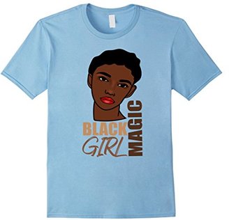 Men's Girl Magic Melanin Gift T-Shirt XL