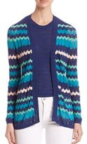 Thumbnail for your product : M Missoni Colorblock Zigzag Cardigan