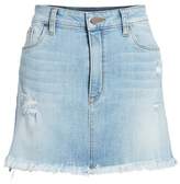 Thumbnail for your product : BP Distressed Denim Miniskirt