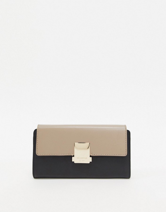 black fold over purse