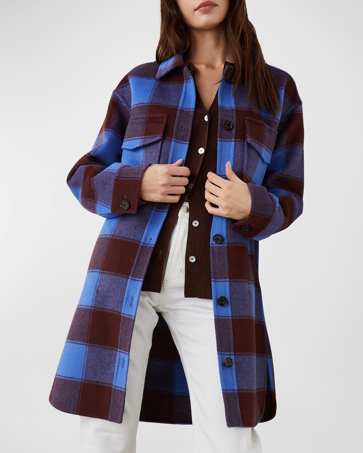 Oversized Flannel Jacket