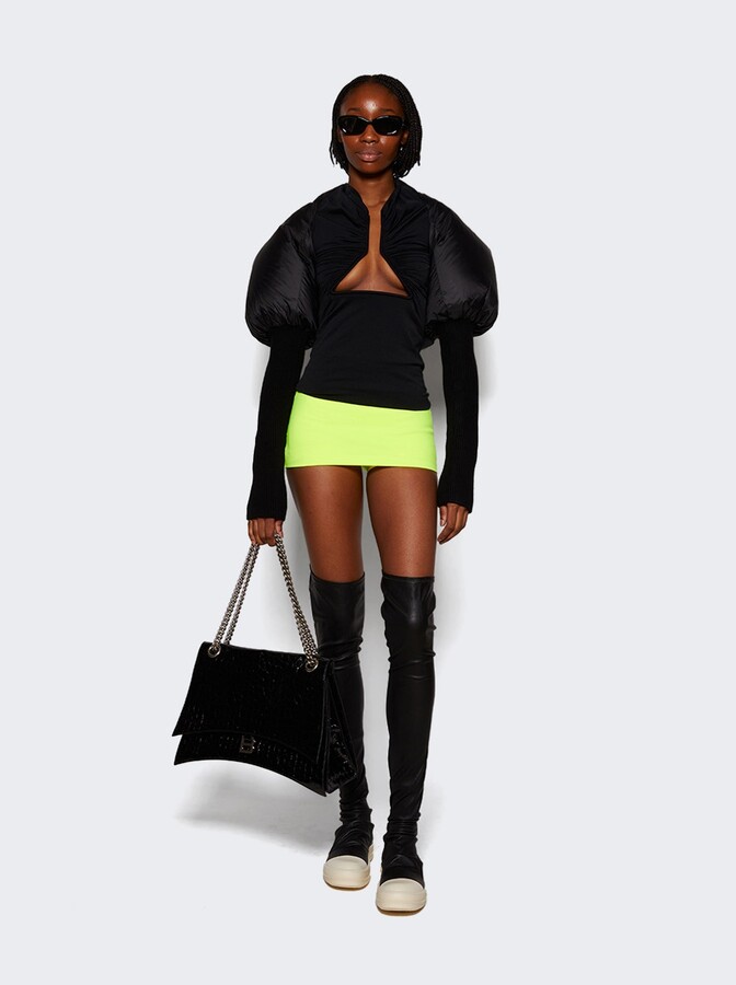 Rick Owens Duvetina Shrug Black