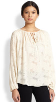 Thumbnail for your product : L'Agence Silk Poet's Blouse