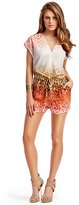 Thumbnail for your product : GUESS by Marciano 4483 Fade Away Leopard-Print Romper