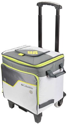 Columbia Crater Peak 50 Can Collapsible Rolling Cooler
