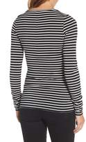Thumbnail for your product : Halogen Long Sleeve Modal Blend Tee (Petite)