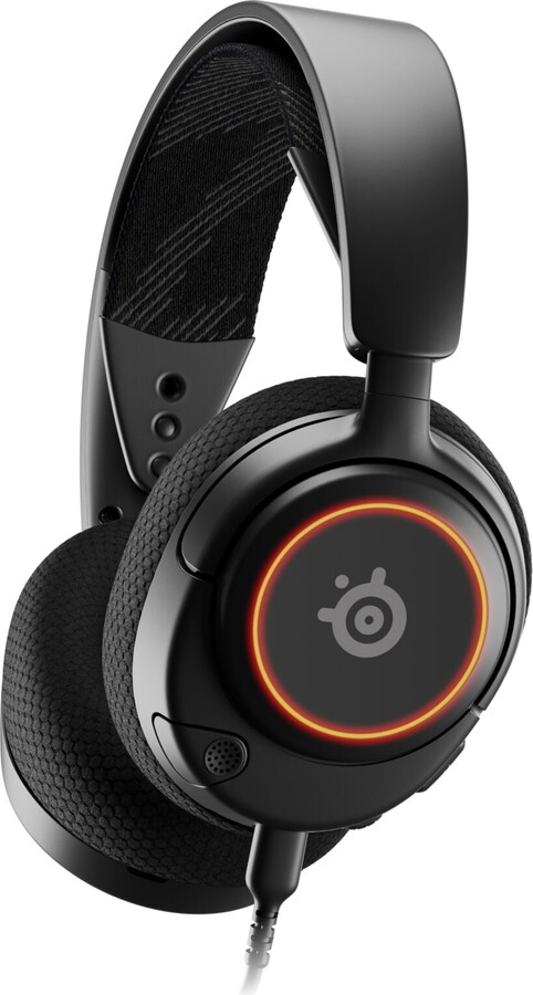 SteelSeries Arctis Nova 3 Multi-Platform Gaming Headset with RGB Lights for PC, PS5, PS4, Switch and Mobile