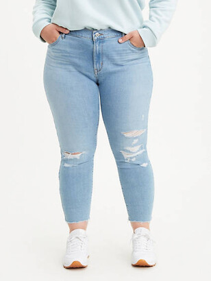 Levi's 711 Skinny Ankle Women's Jeans (Plus Size) - Sapphire Sounds -  ShopStyle