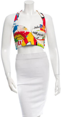 Moschino Bustier Crop Top w/ Tags