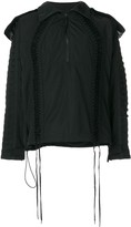 Thumbnail for your product : Kokon To Zai Deconstructed Lace-Up Jacket