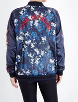 Thumbnail for your product : The Upside Cherry blossom shell bomber jacket