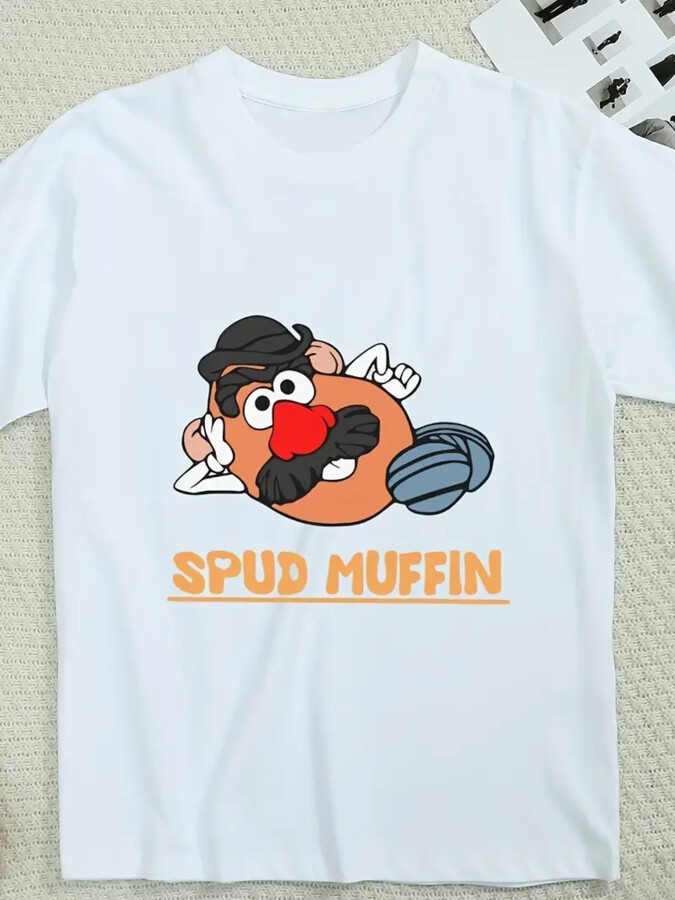Disney Toy Story Mr. Potato Head T-Shirt Men & apos;s Women 2025 Couple Unisex Summer Cotton Tees Tops Oversized Short Sleeve Clothing