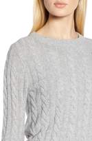 Thumbnail for your product : Halogen x Atlantic-Pacific Cable Sweater