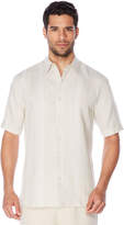 Thumbnail for your product : Cubavera Big & Tall Short Sleeve Stripe Panel Shirt