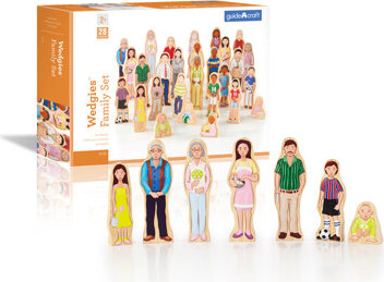 Guidecraft Wedgies Family Set