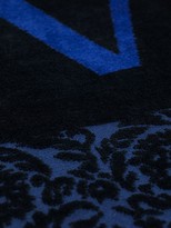 Thumbnail for your product : Versace Intarsia Logo Beach Towel
