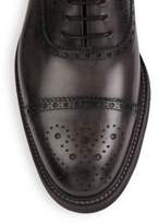 Thumbnail for your product : Saks Fifth Avenue COLLECTION by Magnanni Medalin Burnished Leather Oxfords