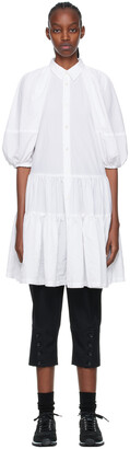 Comme des Garçons Comme des Garçons White Polyester Midi Dress