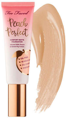 Too Faced Peach Perfect Comfort Matte Foundation - Peaches and Cream Collection No Color Family