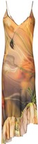 Thumbnail for your product : Collina Strada Michi tie-dye floral print dress